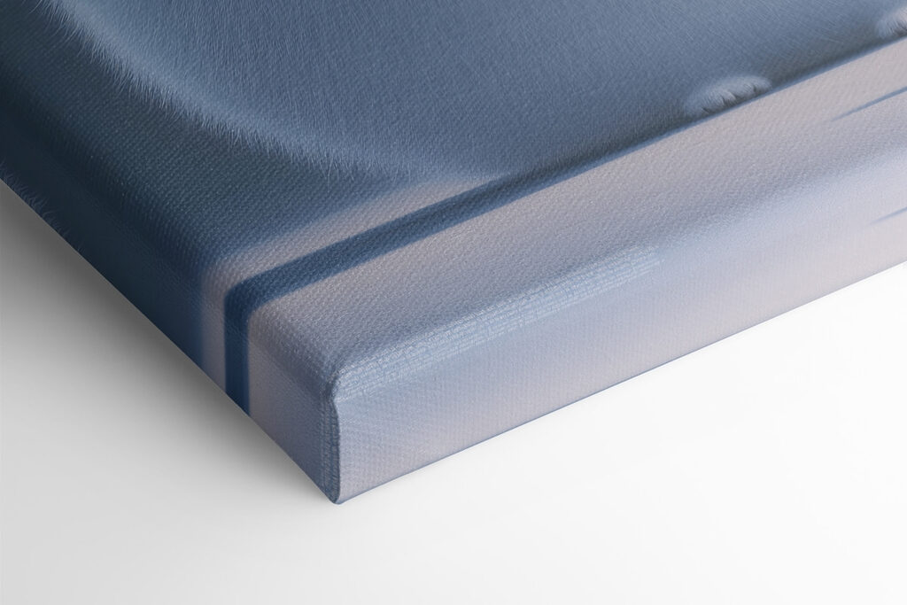 Cartoon of a cat looking at a little girl