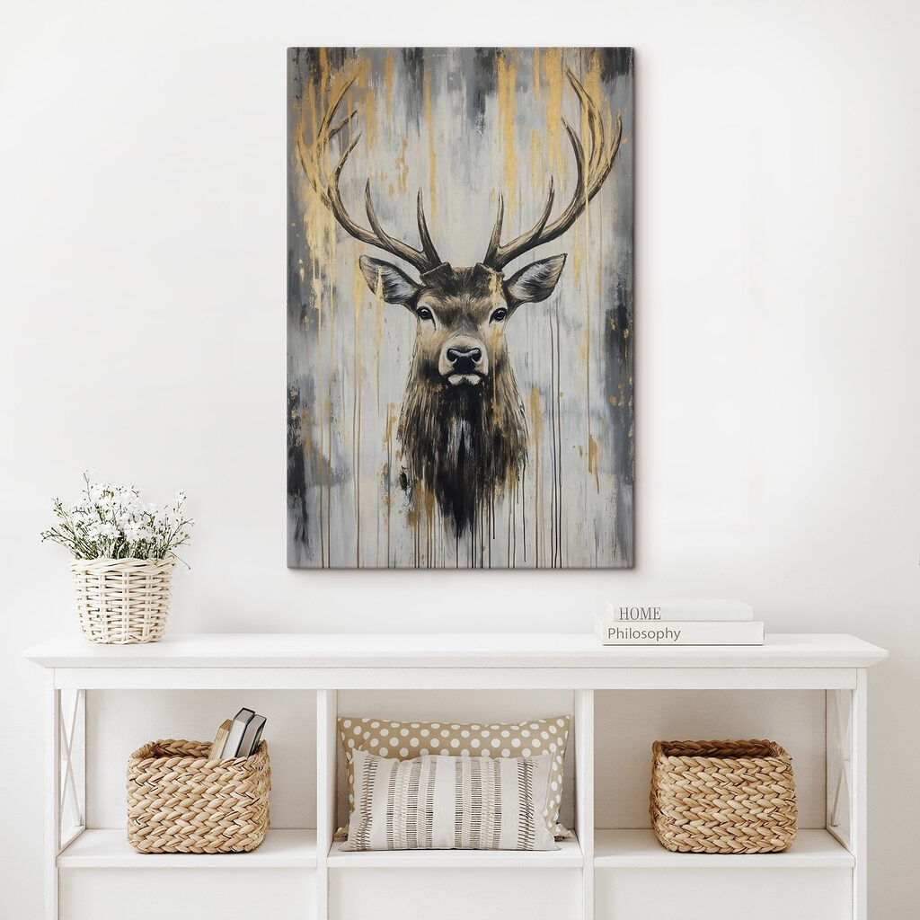 Painting of a deer