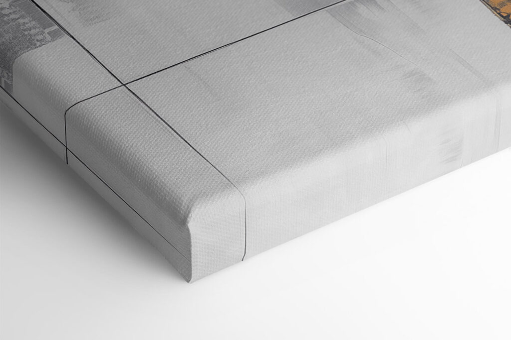 Abstract elegance in neutral tones