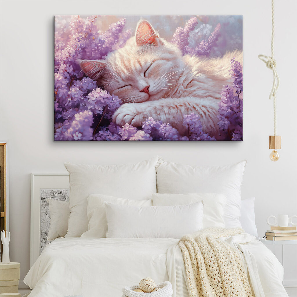 Kot śpiący w kwietniku s42012pib150 1024x1024 - Kot śpiący w kwietniku - tegory