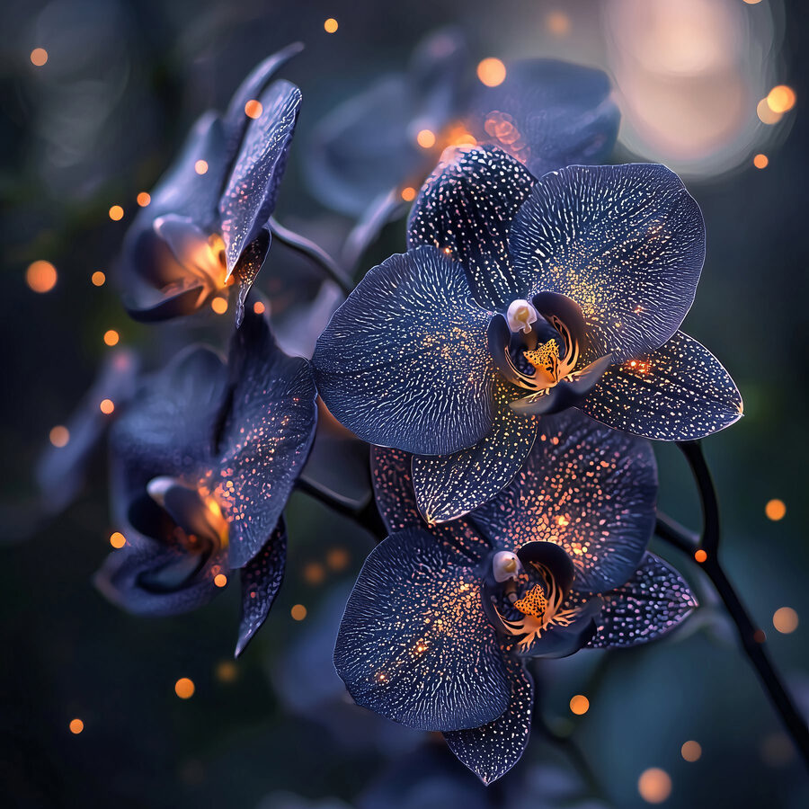 Obraz Eleganckie orchidee w delikatnej atmosferze. - obrazek 12