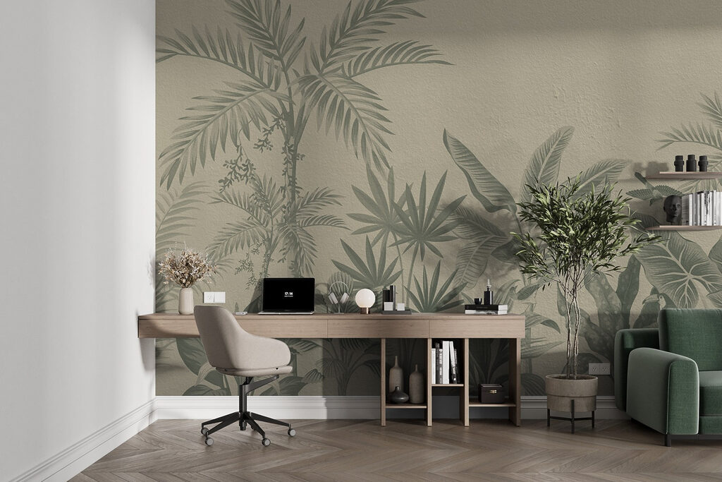 Wallpaper with plants on it Wallpaper with plants on it