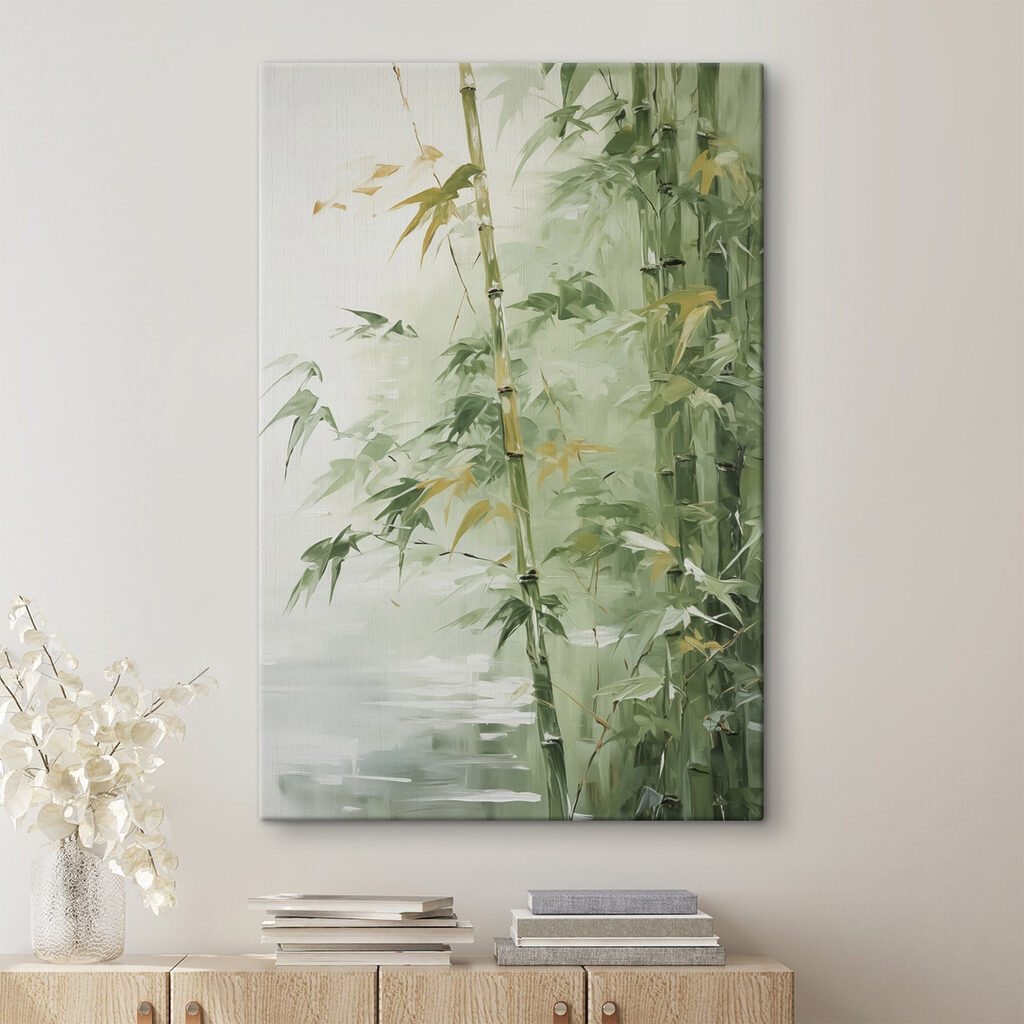 Painting of a bamboo tree Painting of a bamboo tree