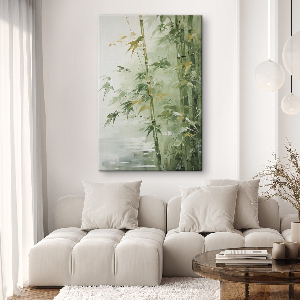 Painting of a bamboo tree Painting of a bamboo tree