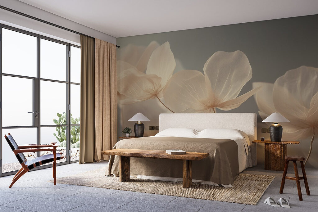 Delicate blooms in soft hues Delicate blooms in soft hues