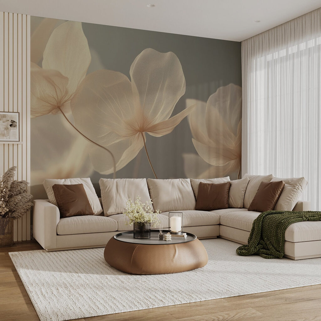 Delicate blooms in soft hues Delicate blooms in soft hues