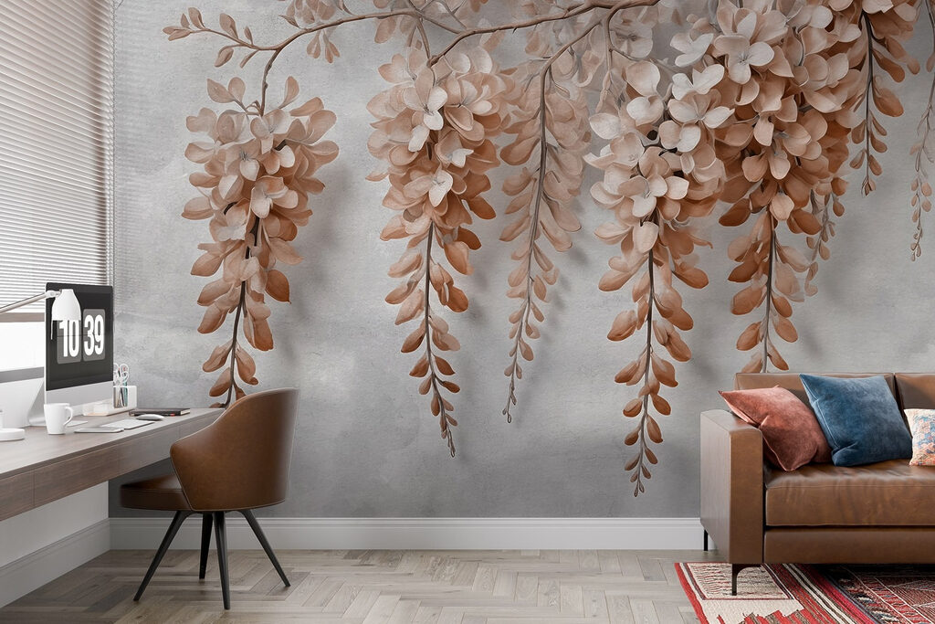 Branch with flowers on it