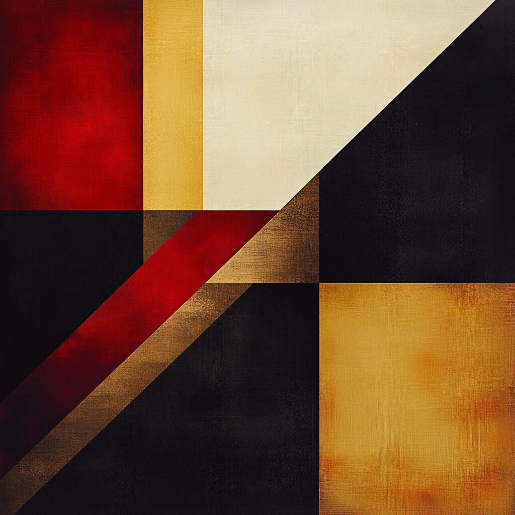 Colorful squares and rectangles