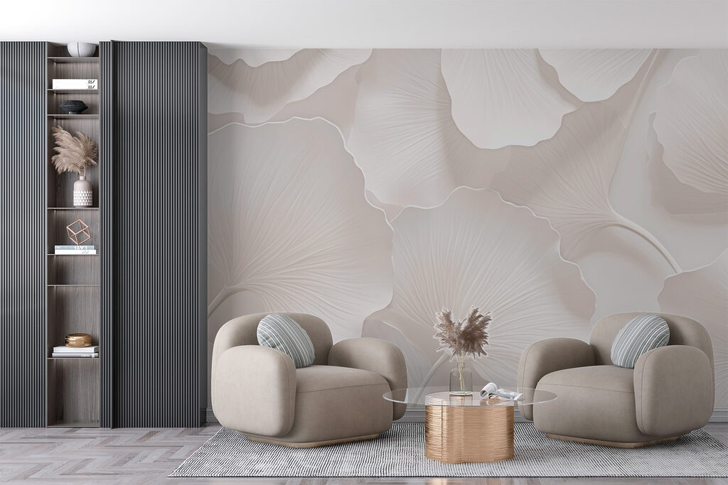 Flowing textures of soft petals Flowing textures of soft petals