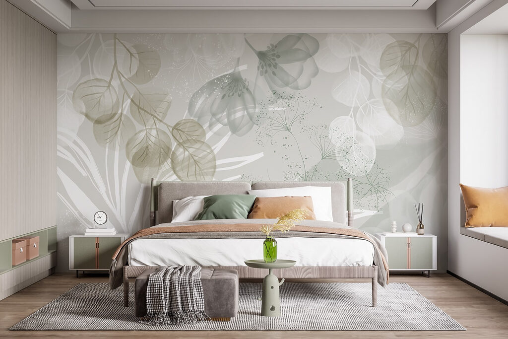 Serene botanical whispers in soft hues Serene botanical whispers in soft hues