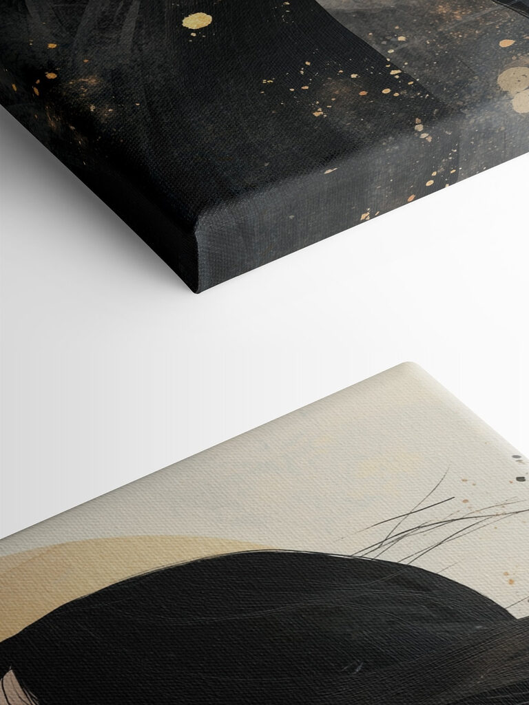 Ethereal silhouette against radiant backdrop Ethereal silhouette against radiant backdrop