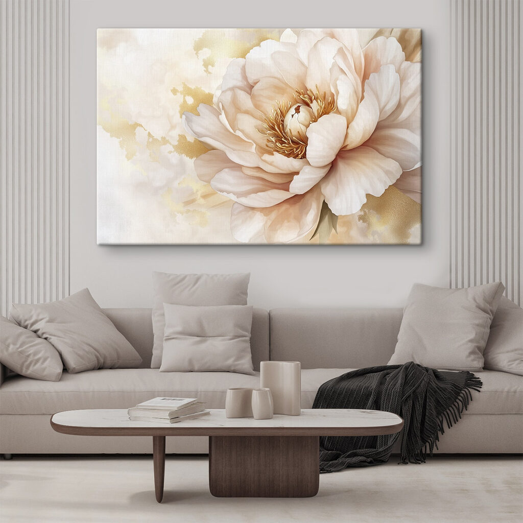 Delicate petals in soft hues