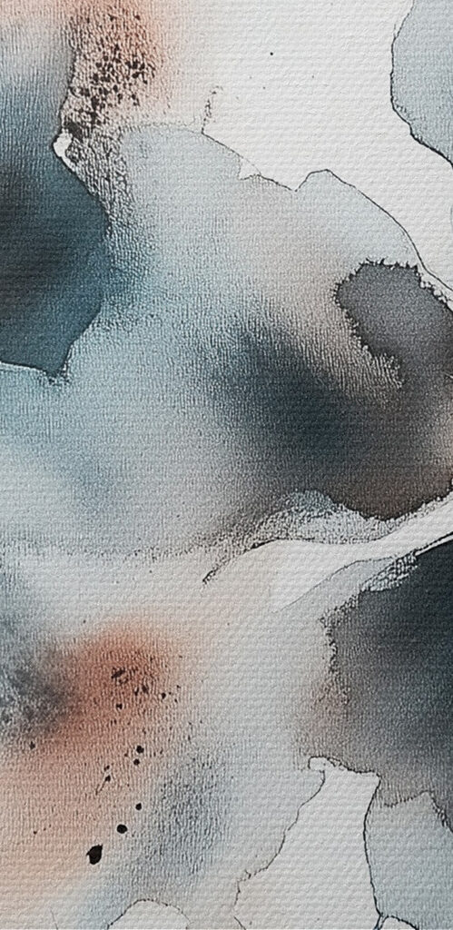 Watercolor painting of flowers