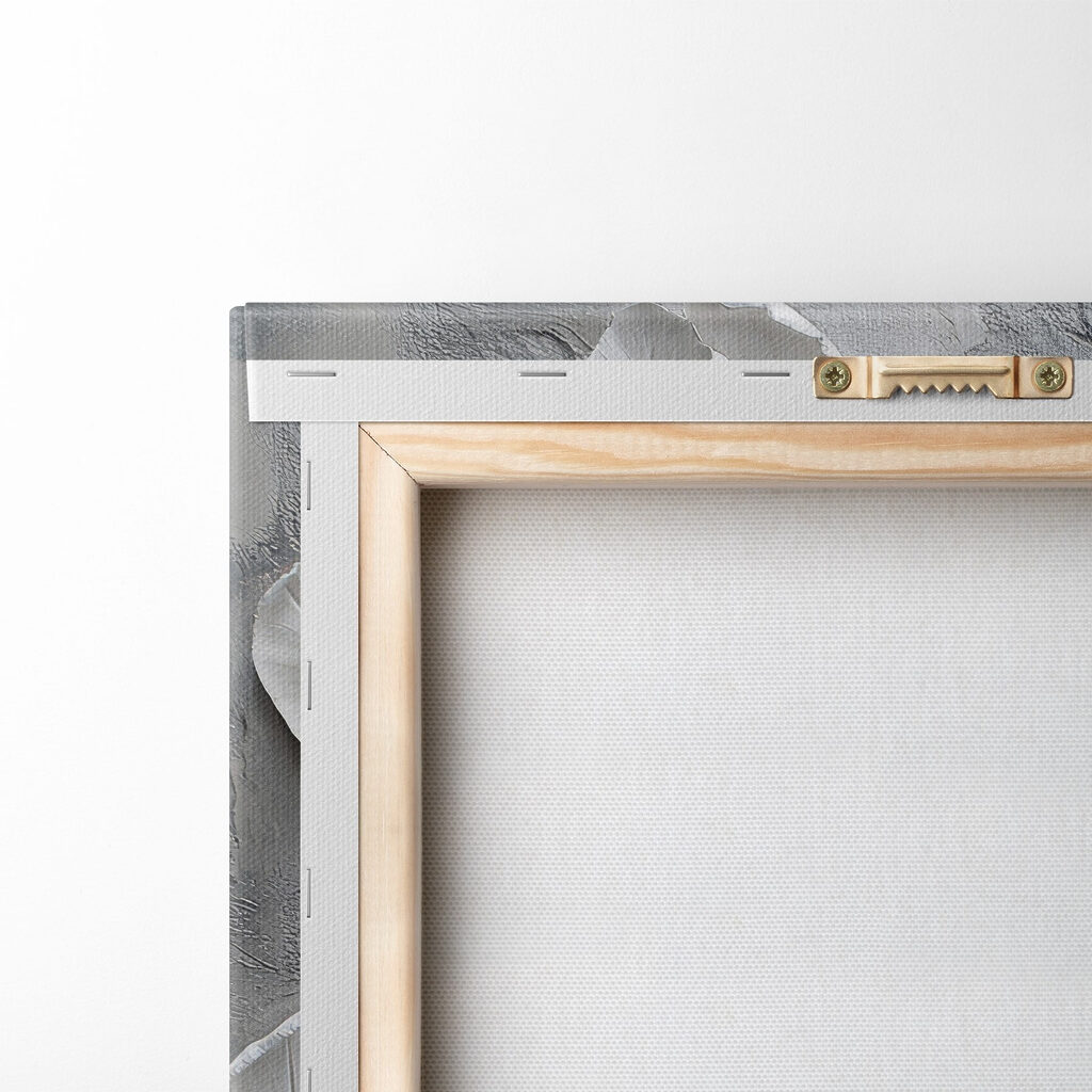 Painting of white flowers