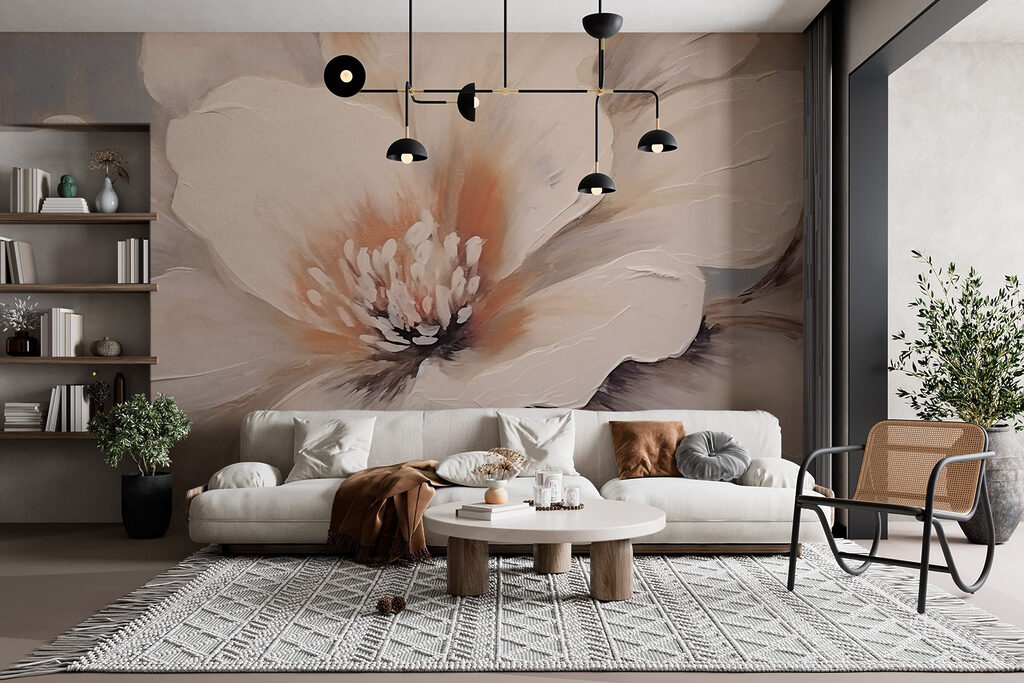 Delicate petals in soft hues