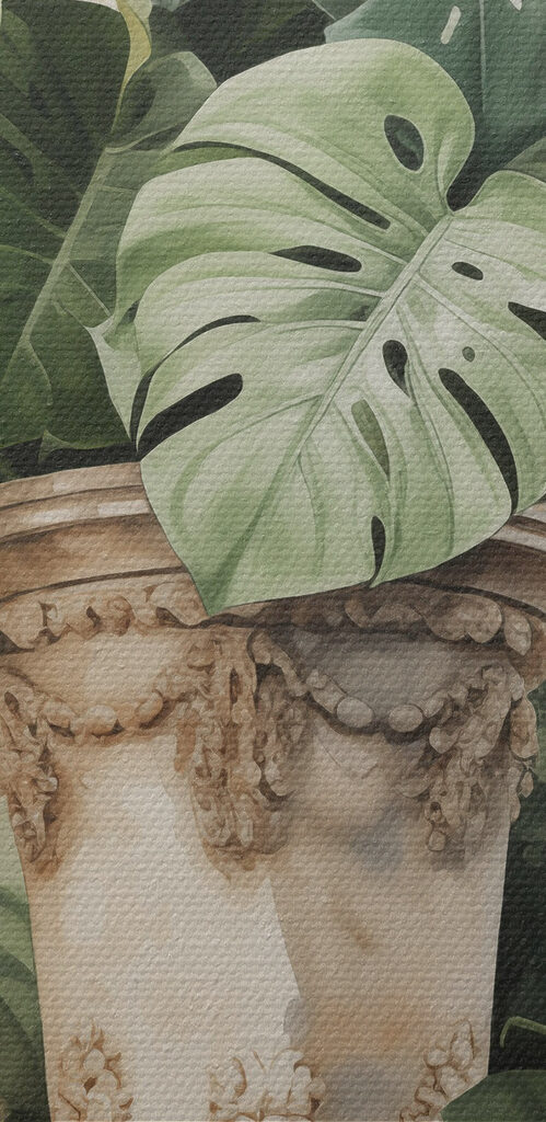 Plant in a vase Plant in a vase