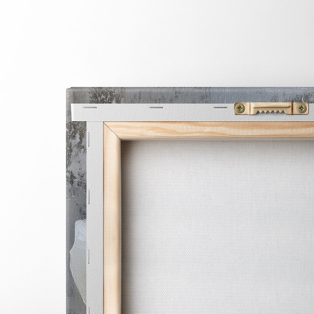 Painting of a white rose