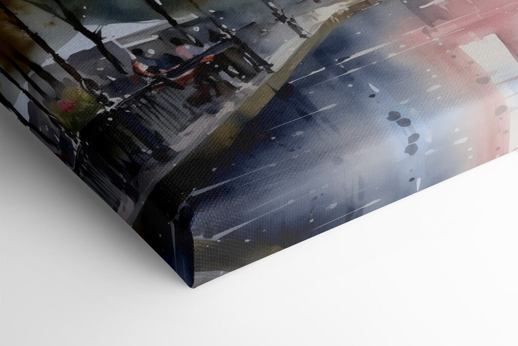 Watercolor of a tower Watercolor of a tower