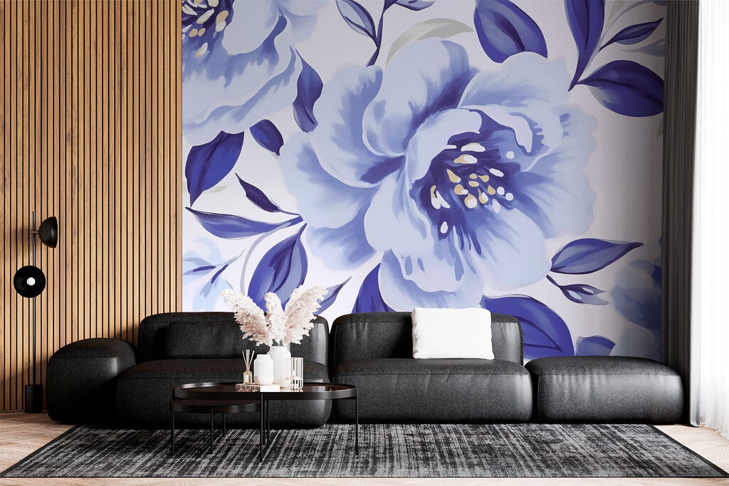 Delicate blooms in soft shades