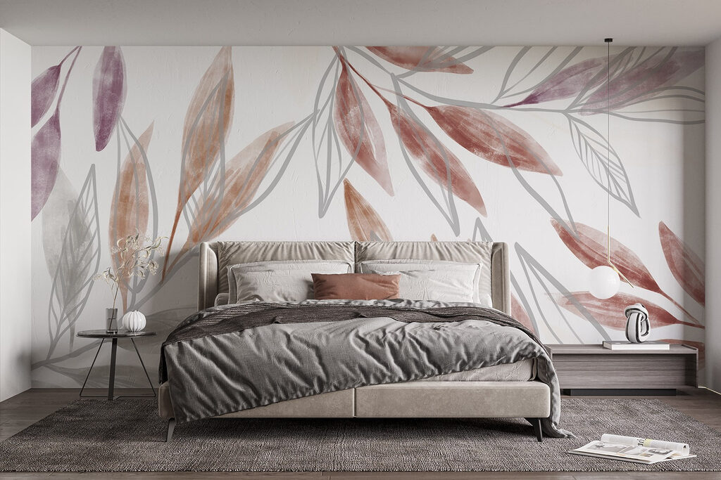 Soft hues of nature intertwine gracefully