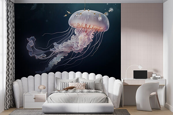Meduza w wodzie Meduza w wodzie