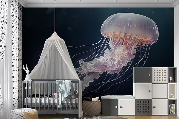 Meduza w wodzie Meduza w wodzie