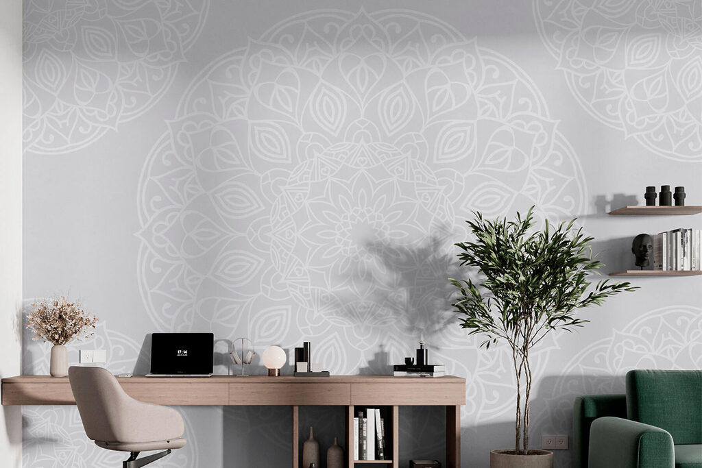 White and gray pattern White and gray pattern