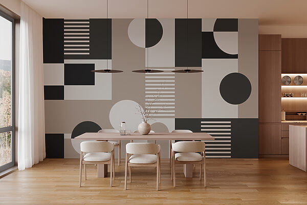 Pattern of geometric shapes Pattern of geometric shapes