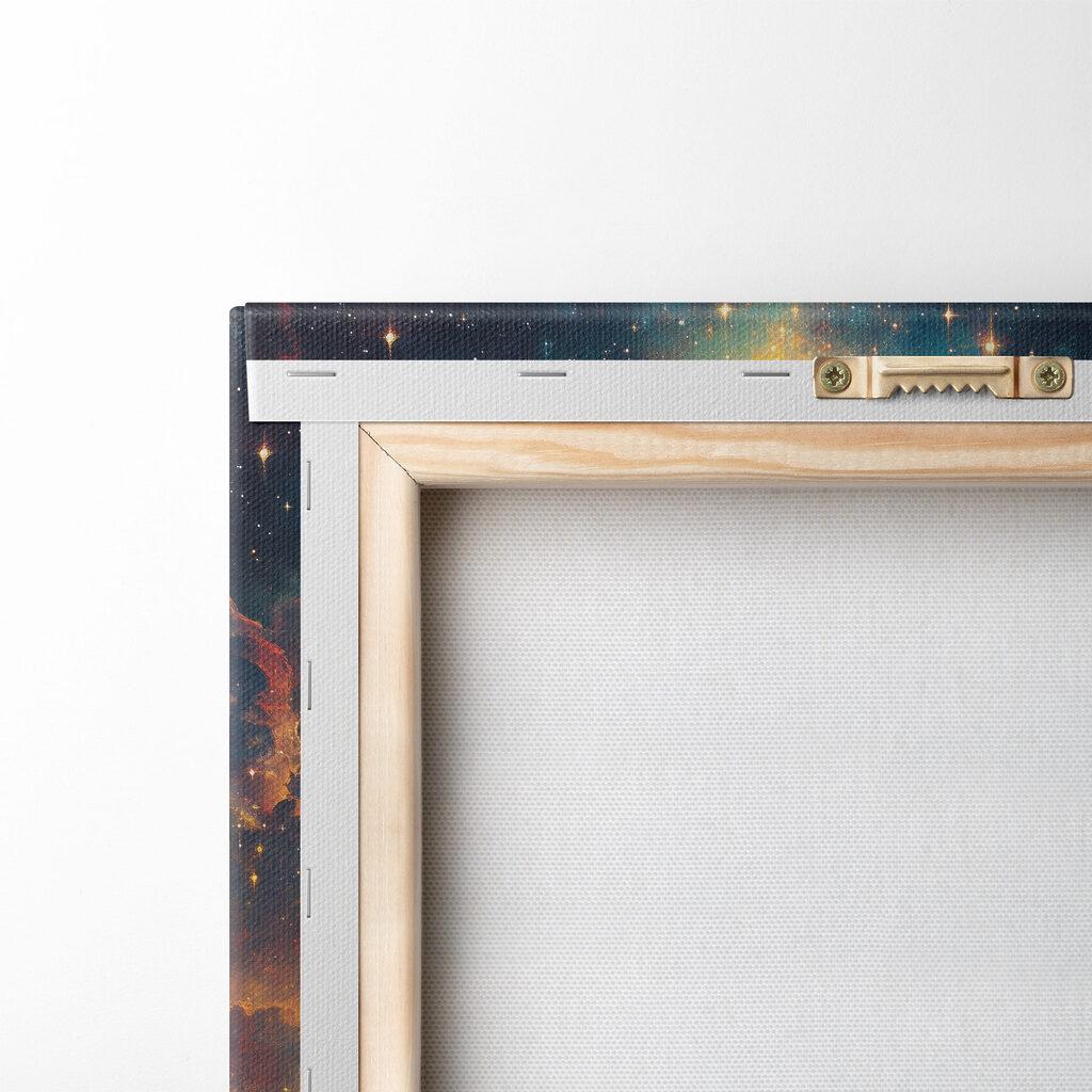 Mountain with a tower in the sky