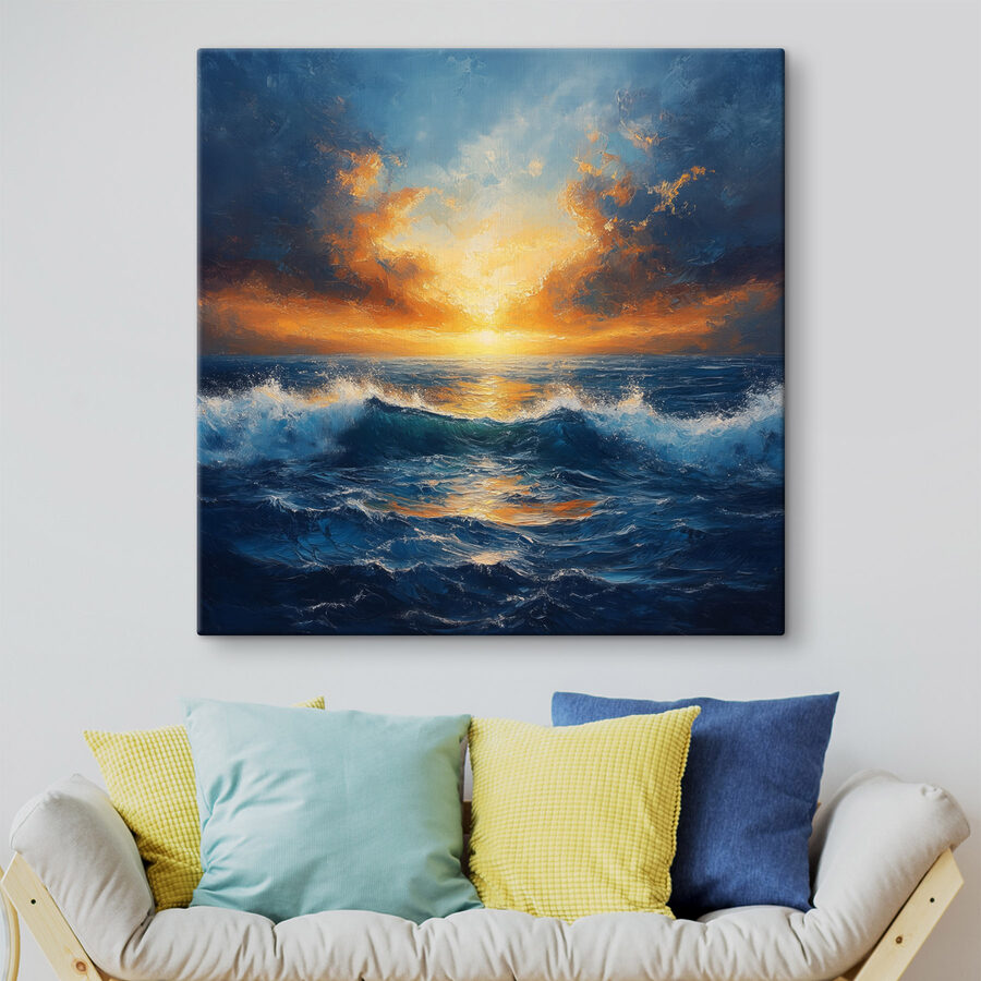 Zachód słońca nad oceanem Zachód słońca nad oceanem