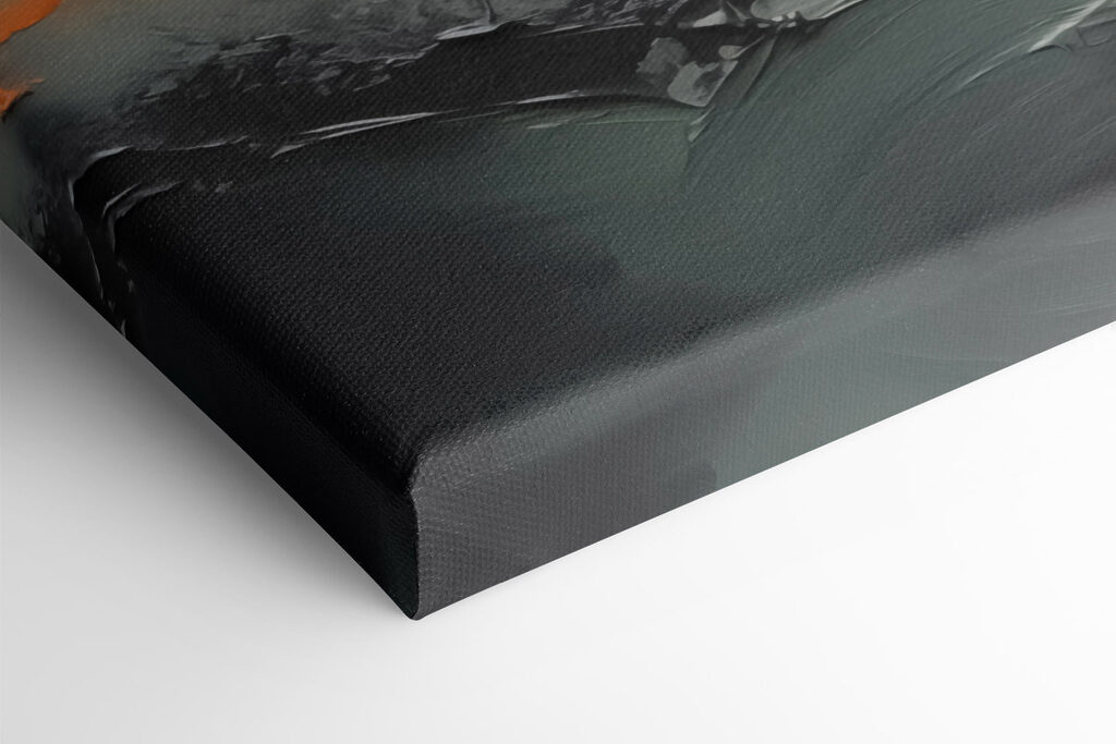 Painting of a mountain