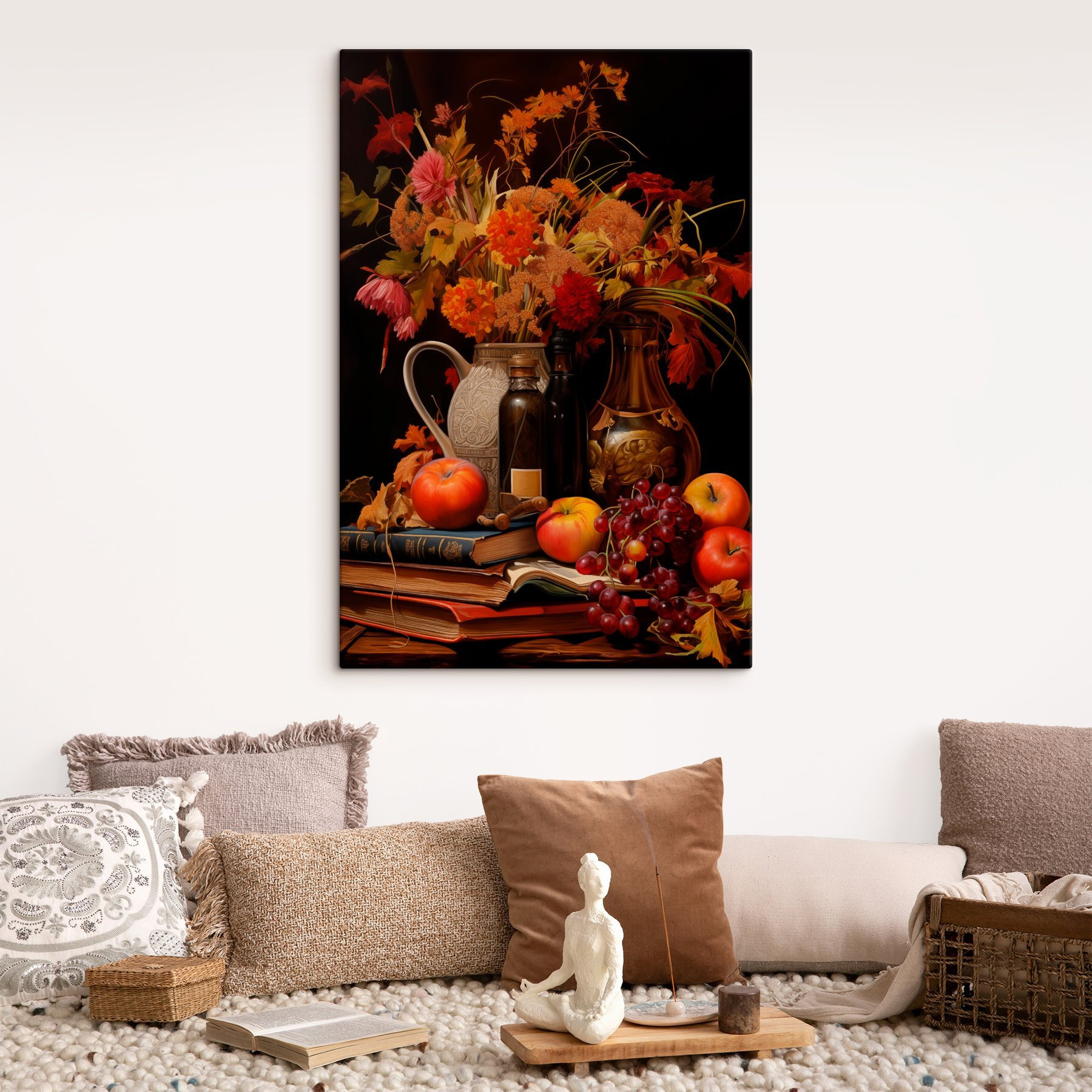 Still life with fruit and flowers Still life with fruit and flowers