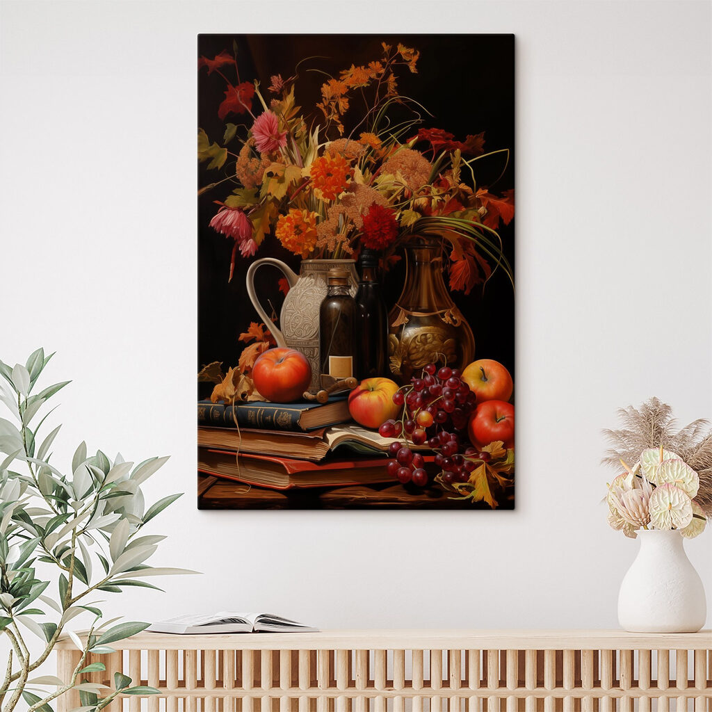 Still life with fruit and flowers Still life with fruit and flowers