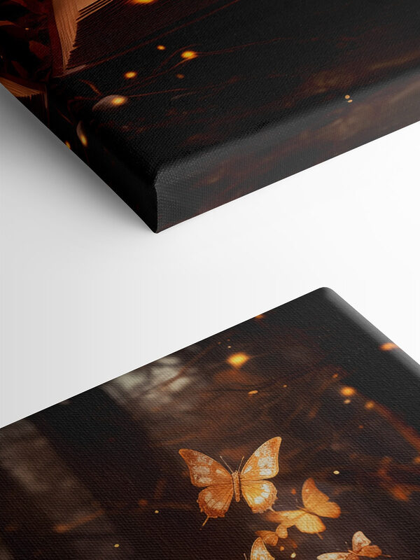 Book with butterflies flying out of it