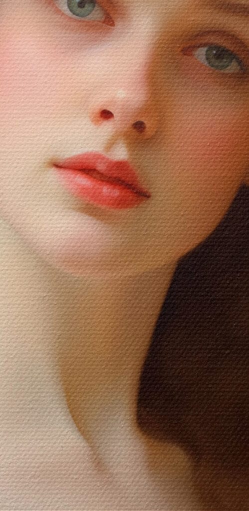 Woman in a hat