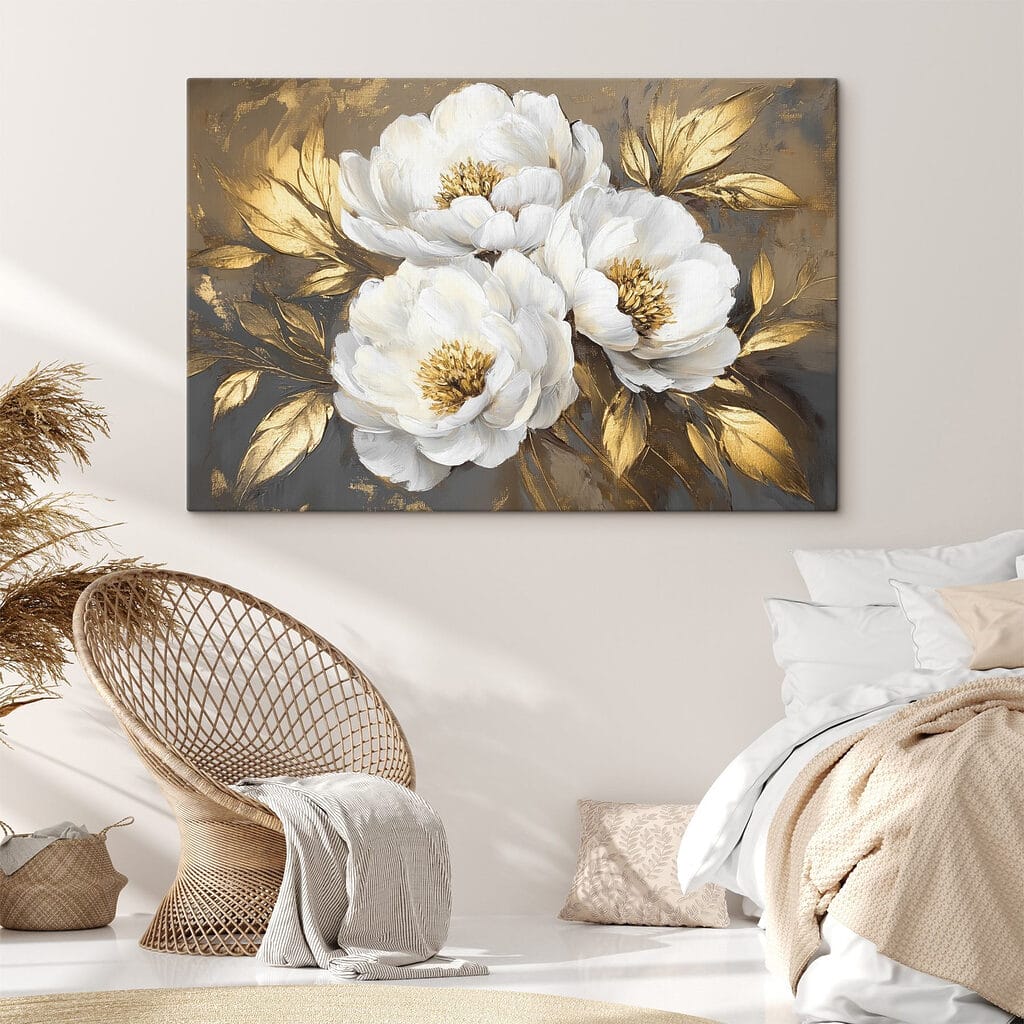 Delicate blooms in soft hues