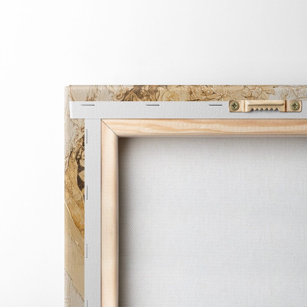 Painting of a woman with flowers in her hair Painting of a woman with flowers in her hair