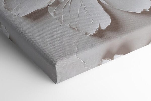 Biały kwiat wykonany z papieru Biały kwiat wykonany z papieru
