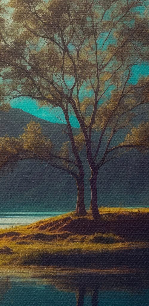 Tree on the water Tree on the water