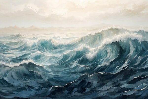 Duże fale na oceanie Duże fale na oceanie