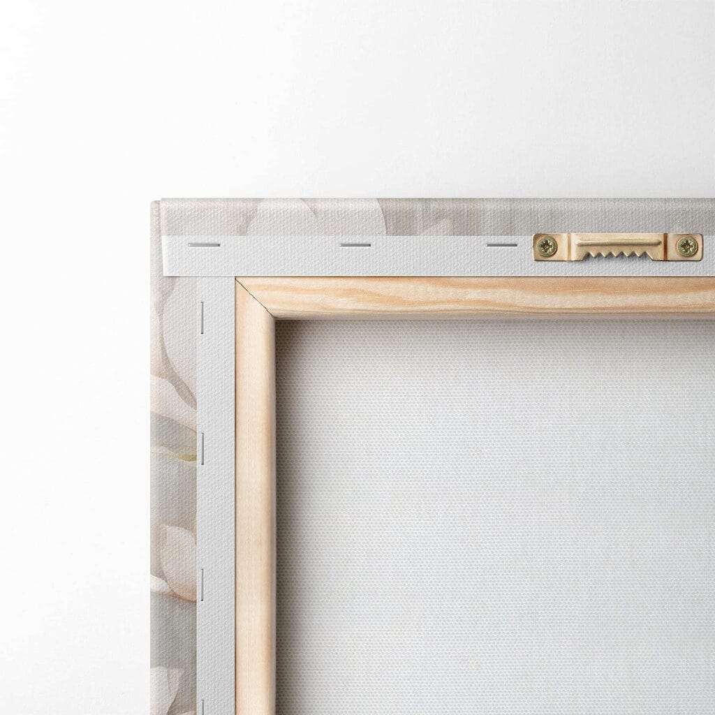 Painting of flowers on a wall