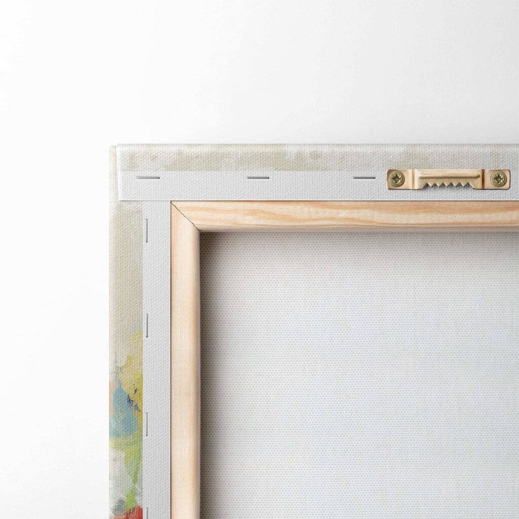 Painting of flowers on a white background Painting of flowers on a white background