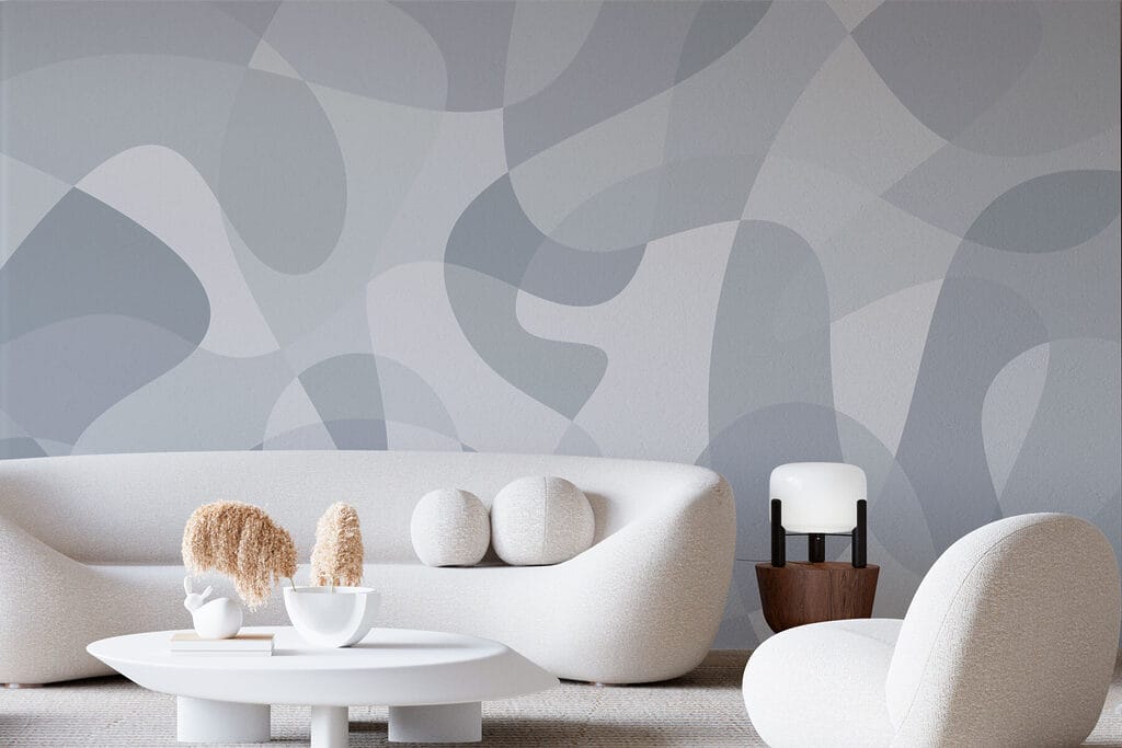 Grey and white background