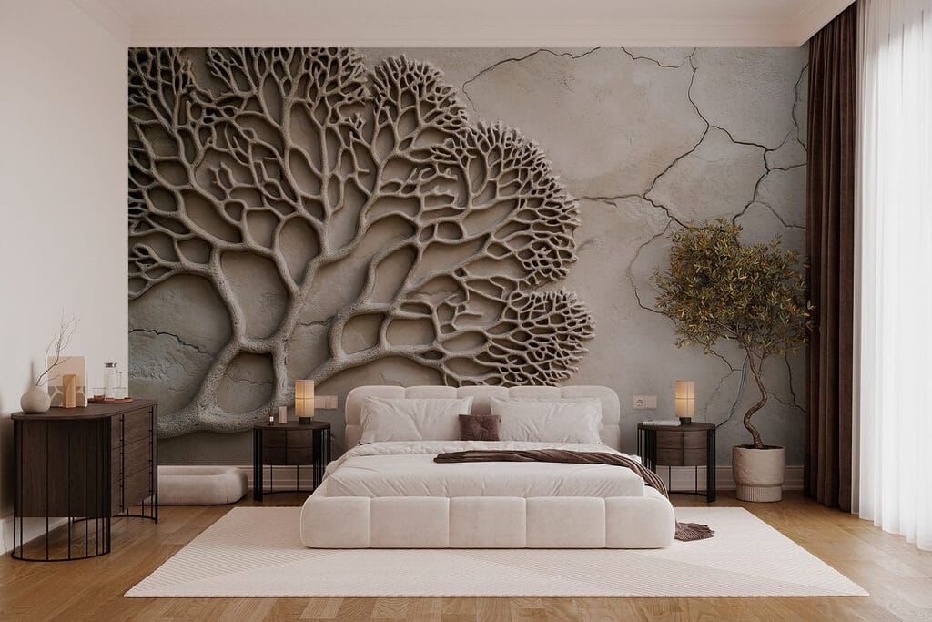 Coral on a concrete surface