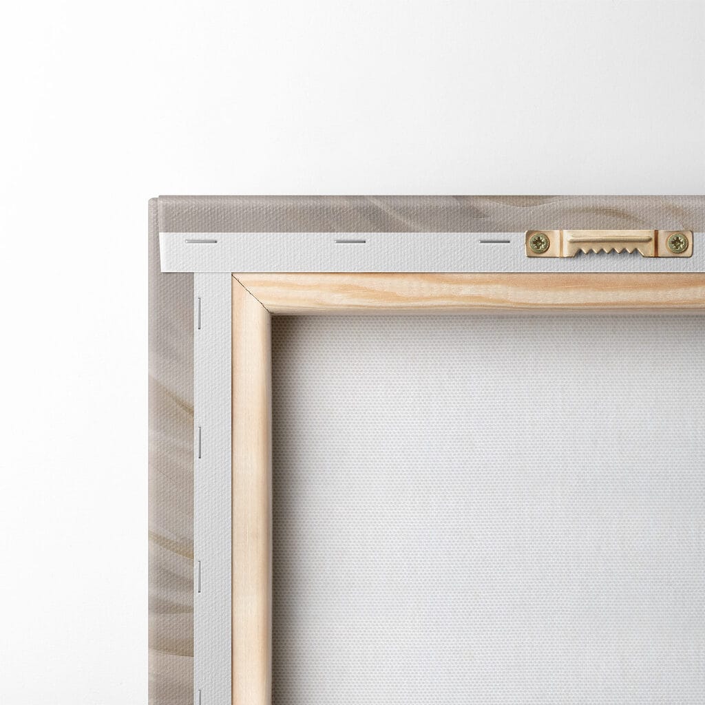 Painting of a horse with a long mane