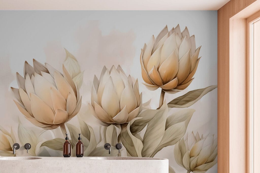 Delicate blooms in soft hues Delicate blooms in soft hues