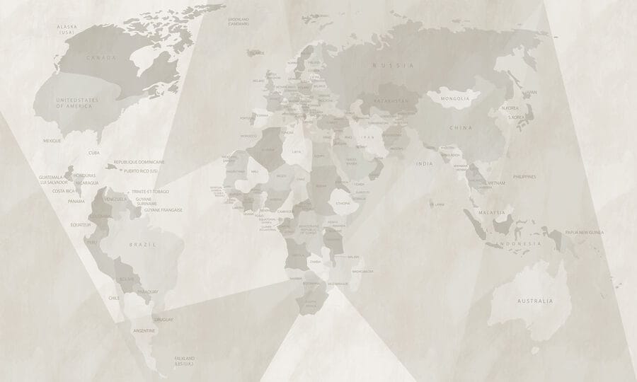 Map of the world Map of the world