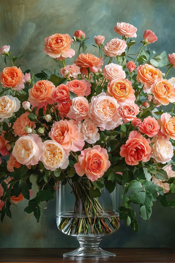 Bouquet of flowers in a vase Bouquet of flowers in a vase