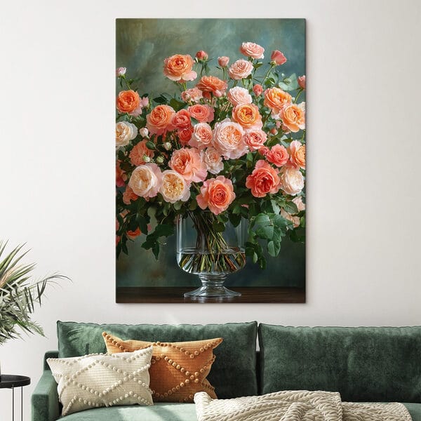 Bouquet of flowers in a vase Bouquet of flowers in a vase