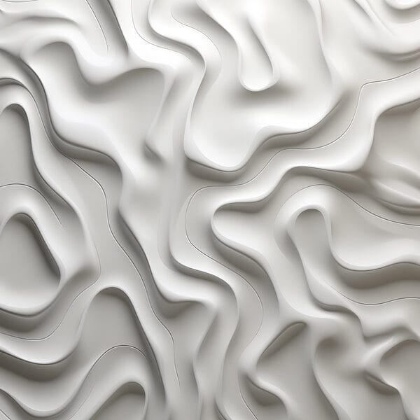 Canvas prints White surface with wavy lines Canvas prints White surface with wavy lines